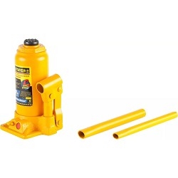 картинка домкрат гидравлический бутылочный "red force", 20т, 242-452 мм, stayer 43160-20 [43160-20_z01] от магазина Tovar-RF.ru