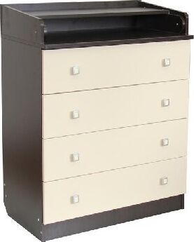 картинка комод фея комод фея 1580 венге-бежевый (1 кор.) фея комод фея 1580 венге-бежевый (1 кор.) от магазина Tovar-RF.ru