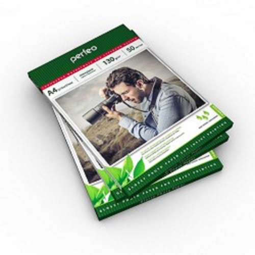 картинка Perfeo PF-GLA4-130/50  Бумага Perfeo глянцевая 50л, А4 130 г/м2 от магазина Tovar-RF.ru