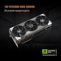 картинка видеокарта asus geforce rtx5080 16gb ddr7 256 bit 3*dp/2*hdmi 3* fan (tuf-rtx5080-o16g-gaming) rtl от магазина Tovar-RF.ru