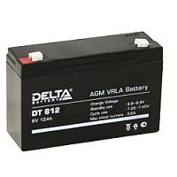 картинка delta dt 612 (12а\ч, 6в) свинцово- кислотный аккумулятор   от магазина Tovar-RF.ru