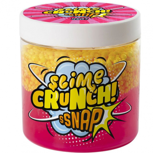 картинка слайм slime s130-42 игрушка crunch-slime ssnap с ароматом клубники 450г от магазина Tovar-RF.ru