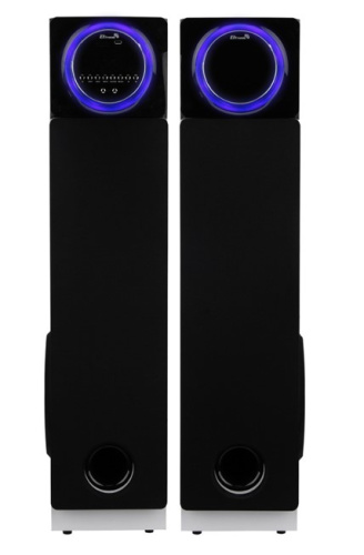 картинка колонка 10" (30-58 home sound) динамик 6шт/2х10"; 2х6.5"; 2х3" комплект 2 колонки eltronic (белая) от магазина Tovar-RF.ru