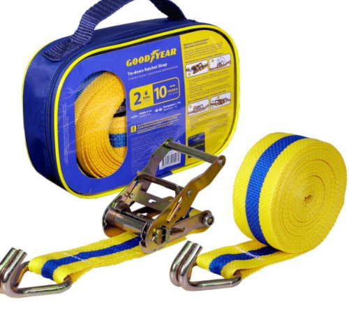 картинка трос буксировачный goodyear gy005203 2 т., 10 м. от магазина Tovar-RF.ru
