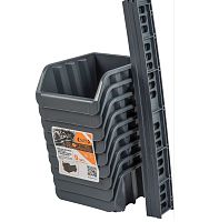 картинка Органайзер BLOCKER BR3743СРСВИНЦ набор малых лотков для метизов с планкой (9 шт.) от магазина Tovar-RF.ru