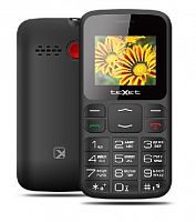 картинка телефон мобильный texet tm-b208 black (2 sim) от магазина Tovar-RF.ru