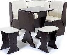 картинка Набор мебели для кухни БИТЕЛ НАРЦИСС Венге/Крем (кремовый) (4 кор) БИТЕЛ НАРЦИСС Венге/Крем (кремовый) (4 кор) от магазина Tovar-RF.ru