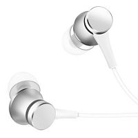 картинка наушники xiaomi mi in-ear headphones basic (silver) от магазина Tovar-RF.ru