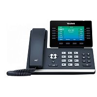 картинка yealink sip-t54w sip-телефон, цветной экран 4.3", 16 sip аккаунтов, wi-fi, bluetooth, opus, 10*blf, poe, usb, gige, без бп от магазина Tovar-RF.ru
