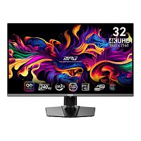 картинка монитор 31.5" msi mpg 321urx qd-oled black (qd-oled, 3840x2160, hdmi+hdmi+dp+type c, 0.03 ms, 178°/178°, 250 cd/m, 1500000:1, 240hz) от магазина Tovar-RF.ru