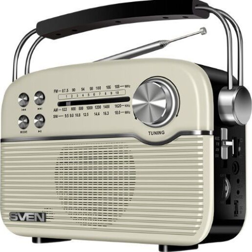 картинка радиоприемник sven srp-500 белый sven srp-500 белый от магазина Tovar-RF.ru