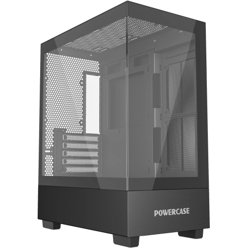 картинка Powercase Vision Micro M, Tempered Glass, чёрный, mATX (CVMMB-L0) магазин Tovar-RF.ru являющийся официальным дистрибьютором в России картинка Powercase Vision Micro M, Tempered Glass, чёрный, mATX (CVMMB-L0) от магазина Tovar-RF.ru