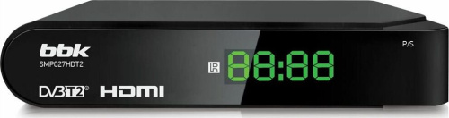 картинка dvb-t2 ресивер bbk smp027hdt2 черный bbk smp027hdt2* от магазина Tovar-RF.ru