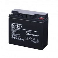 картинка cyberpower аккумуляторная батарея rc 12-17 12v/17ah {клемма м5, дхшхв 181х76х167мм, вес 5,4кг, срок службы 6 лет} от магазина Tovar-RF.ru