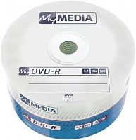 картинка  mymedia оптический диск dvd-r 4.7гб 16x, 50шт., pack wrap [69200] от магазина Tovar-RF.ru