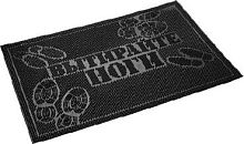 картинка Коврик VORTEX 20013 Коврик придверный 40*60см черный Вытирайте ноги от магазина Tovar-RF.ru