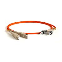 картинка hyperline fc-d2-50-sc/­pr-st/­pr-h-10m-lszh-or патч-корд волоконно-оптический (шнур) mm 50/­125, st-sc, 2.0 мм, duplex, lszh, 10 м от магазина Tovar-RF.ru