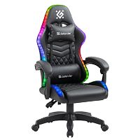 картинка Игровое кресло Core Черный,RGB,класс 4,PU DEFENDER (64047) от магазина Tovar-RF.ru