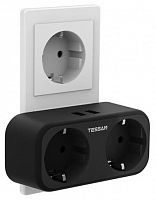 картинка Сетевой фильтр TESSAN TS-321-DE черный от магазина Tovar-RF.ru
