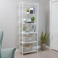 картинка Стеллаж ЗМИ Стеллаж "Валенсия 26" (Белый) СТВ26 Б ЗМИ Стеллаж "Валенсия 26" (Белый) СТВ26 Б от магазина Tovar-RF.ru