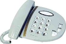 картинка телефон проводной вектор 207/01 grey от магазина Tovar-RF.ru