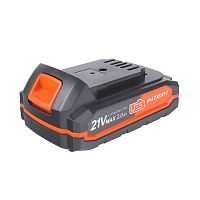 картинка PATRIOT Батарея аккумуляторная PB BR 21V(Max) Li-ion UES, 2,0Ah, тонкая зарядка (5,5 мм) [180301122] от магазина Tovar-RF.ru