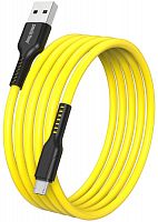 картинка кабель smartbuy (ik-12-s21by) s21 microusb желтый, 2.4 а, сил., 1 м от магазина Tovar-RF.ru