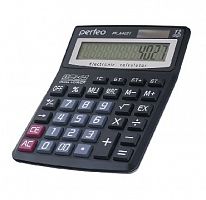 картинка Калькулятор PERFEO (PF-A4027) бухгалтерский, 12-разр., GT, черный от магазина Tovar-RF.ru
