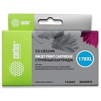 картинка картридж струйный cactus cs-cb324n(cs-cb324) №178xl пурпурный (10мл) для hp ps b8553/c5383/c6383 от магазина Tovar-RF.ru