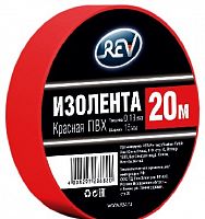 картинка Изолента ПВХ REV 28682 0 ПВХ 0,13*15мм Красная 20м от магазина Tovar-RF.ru