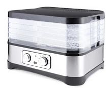 картинка сушилка для овощей и фруктов bq fd1000 черный-стальной от магазина Tovar-RF.ru