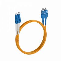 картинка ntss шнур оптический ntss dpc lc/upc-sc/upc 9/125 3.0мм 3м lszh (патч-корд) ntss-dpc-9-lc/u-sc/u-3.0-3 от магазина Tovar-RF.ru