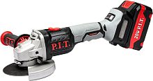 картинка Углошлифовальная машина аккумуляторная P.I.T. Шлифмашина угловая аккум. бесщёточная PWS20H-125D/1 (20В, 125мм, 3 ск, 1 акб 4,0Ач, ЗУ, кейс) P.I.T. Шлифмашина угловая аккум. бесщёточная PWS20H-125D/1 (20В, 125мм, 3 ск, 1 акб 4,0Ач, ЗУ, кейс) от магазина Tovar-RF.ru