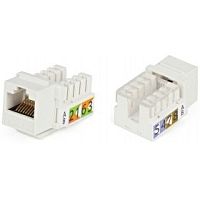 картинка hyperline kj9-8p8c-c5e-90-wh вставка keystone jack rj-45(8p8c), категория 5e, белая от магазина Tovar-RF.ru
