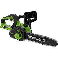 картинка Greenworks G40CS30IIK2 Цепная пила аккумуляторная , 40V, 30 см,  с 1* АКБ 2А*ч и ЗУ [2007807UA] от магазина Tovar-RF.ru