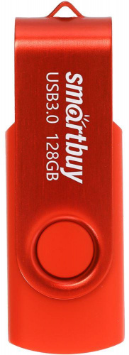 картинка usb-флэш smartbuy (sb128gb3twr) ufd 3.0/3.1 128gb twist red красный от магазина Tovar-RF.ru