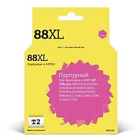 картинка t2 c9392ae картридж (ic-h9392) №88xl для hp officejet pro k550/k5400/k8600/l7480/l7580/l7680/l7780, пурпурный, 1700 стр. от магазина Tovar-RF.ru