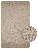 картинка Коврик д/ванной комнаты САНАКС 00318 Коврик в ванную CLASSIC UNI 202018 двойной БЕЖЕВЫЙ 55х90 + 45х55 см 100% полиэстер , ворс 11 мм от магазина Tovar-RF.ru