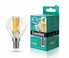 картинка Лампа CAMELION (13713) LED12-G45-FL/845/E14 от магазина Tovar-RF.ru