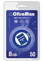 картинка флэш-накопитель oltramax om-8gb-50-blue 2.0 от магазина Tovar-RF.ru