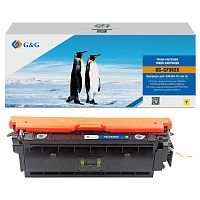 картинка картридж лазерный g&g gg-cf362x желтый (9500стр.) для hp clj m552dn/m553n/m553dn/m553x/m577c/m577z/m577f/m577dn от магазина Tovar-RF.ru