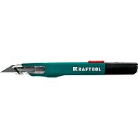 картинка KRAFTOOL  GRAND-9, 9 мм, нож для точного реза с автостопом [09192] от магазина Tovar-RF.ru