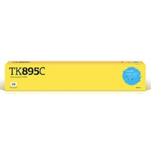картинка t2 tk-895c тонер-картридж (tc-k895c) для kyocera fs-c8020/c8025/c8520/c8525 (6000 стр.) голубой, с чипом от магазина Tovar-RF.ru