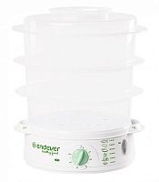 картинка пароварка endever vita-175, белый/зеленый от магазина Tovar-RF.ru