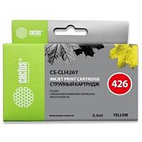 картинка cactus cli426y  картридж  для canon mg5140/5240/6140/8140/mx884, желтый  (8.4мл) от магазина Tovar-RF.ru