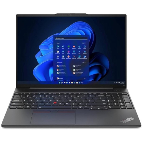 картинка lenovo thinkpad e16 g1 [21jn009nrt] black 16" {wuxga i7-1355u/16gb/512gb ssd/dos} от магазина Tovar-RF.ru