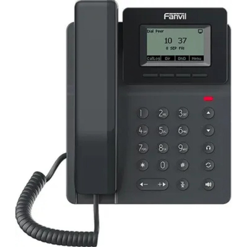 картинка fanvil v50p c б/п черный sip телефон от магазина Tovar-RF.ru