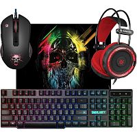 картинка defender игровой набор singularity mkp-118 [52118] {мышь+клавиатура+ковер } от магазина Tovar-RF.ru