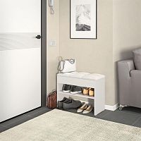 картинка Обувница БИТЕЛ ЛЕССИ Белое/Борнео Милк (1 кор.) БИТЕЛ ЛЕССИ Белое/Борнео Милк (1 кор.) от магазина Tovar-RF.ru