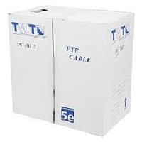 картинка кабель информационный lanmaster twt-5eftp-lszh кат.5е f/utp общий экран 4x2x24awg lszh внутренний 305м белый от магазина Tovar-RF.ru